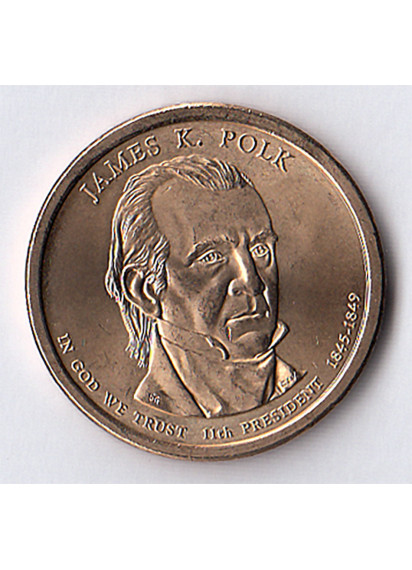 2009 - Dollaro Stati Uniti James K. Polk Zecca D